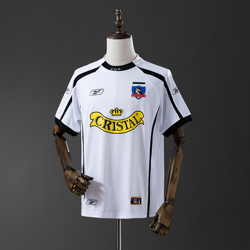 Camiseta retro de local Colo Colo 2005 Tallas S-XXL